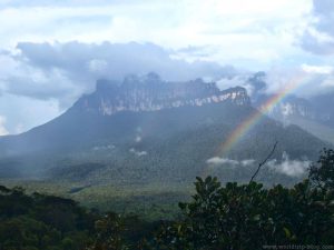 Rainbow at the Angel Falls