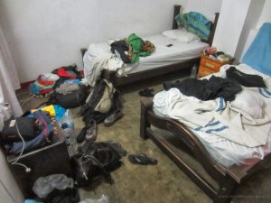 Room after arriving