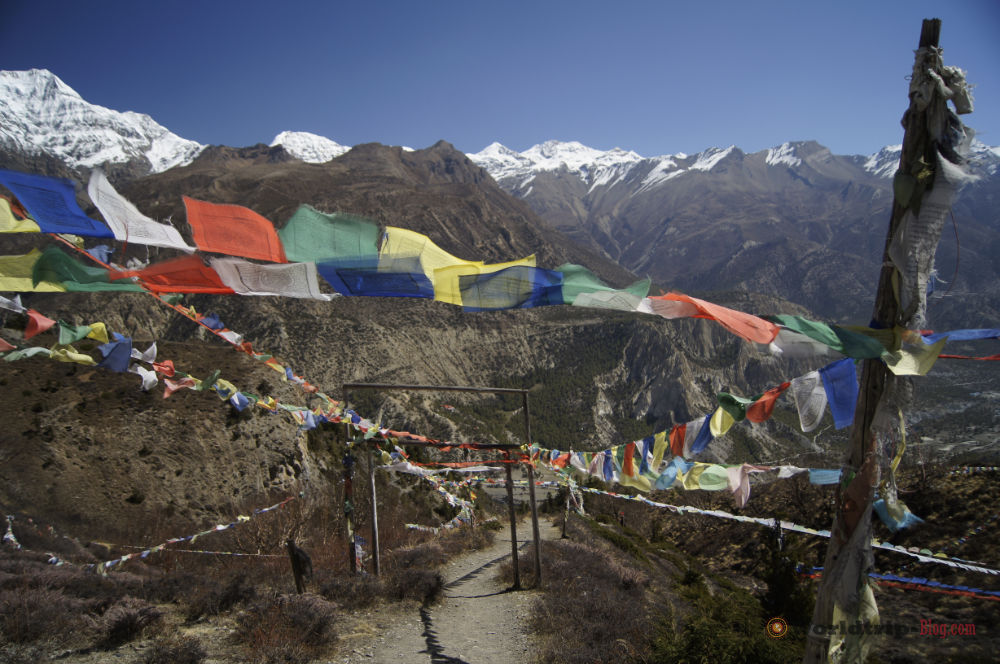 Prayer Flags Annapurna Circuit